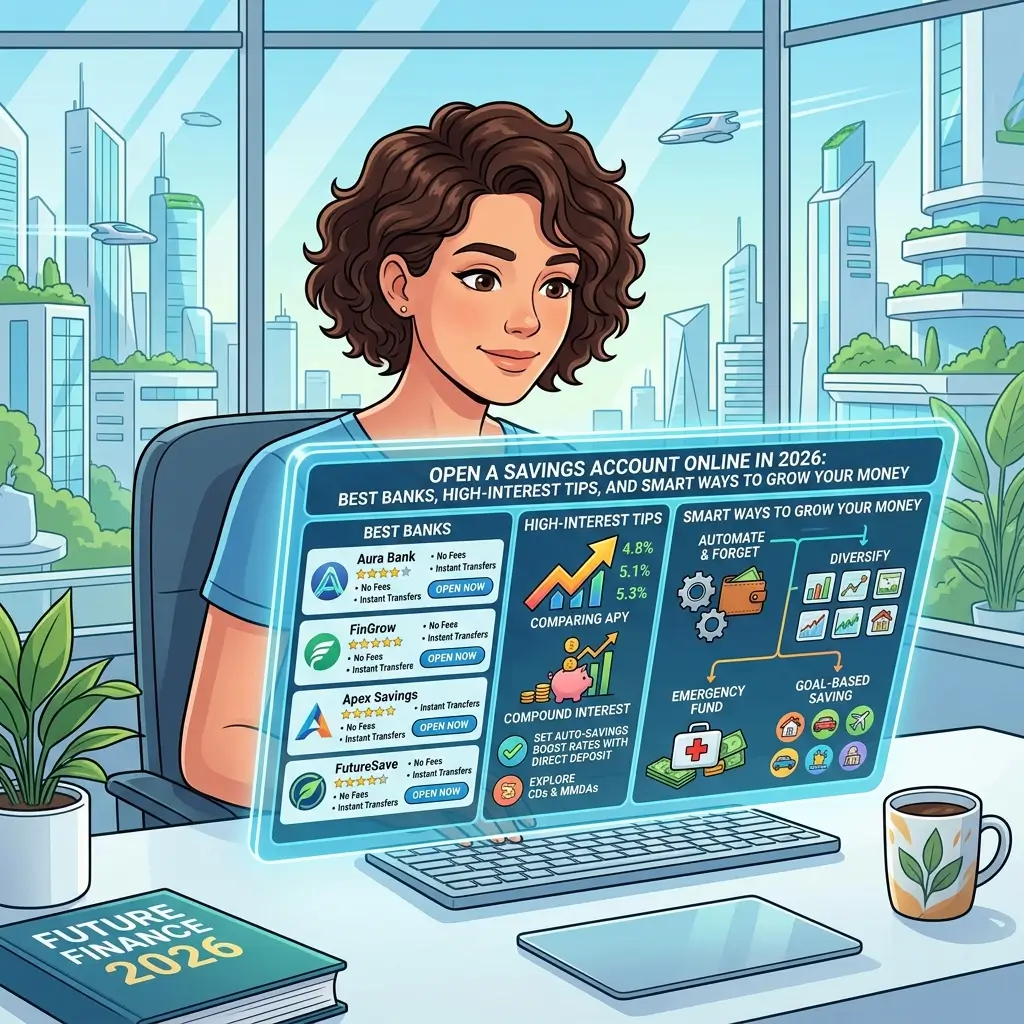 Open a Savings Account Online